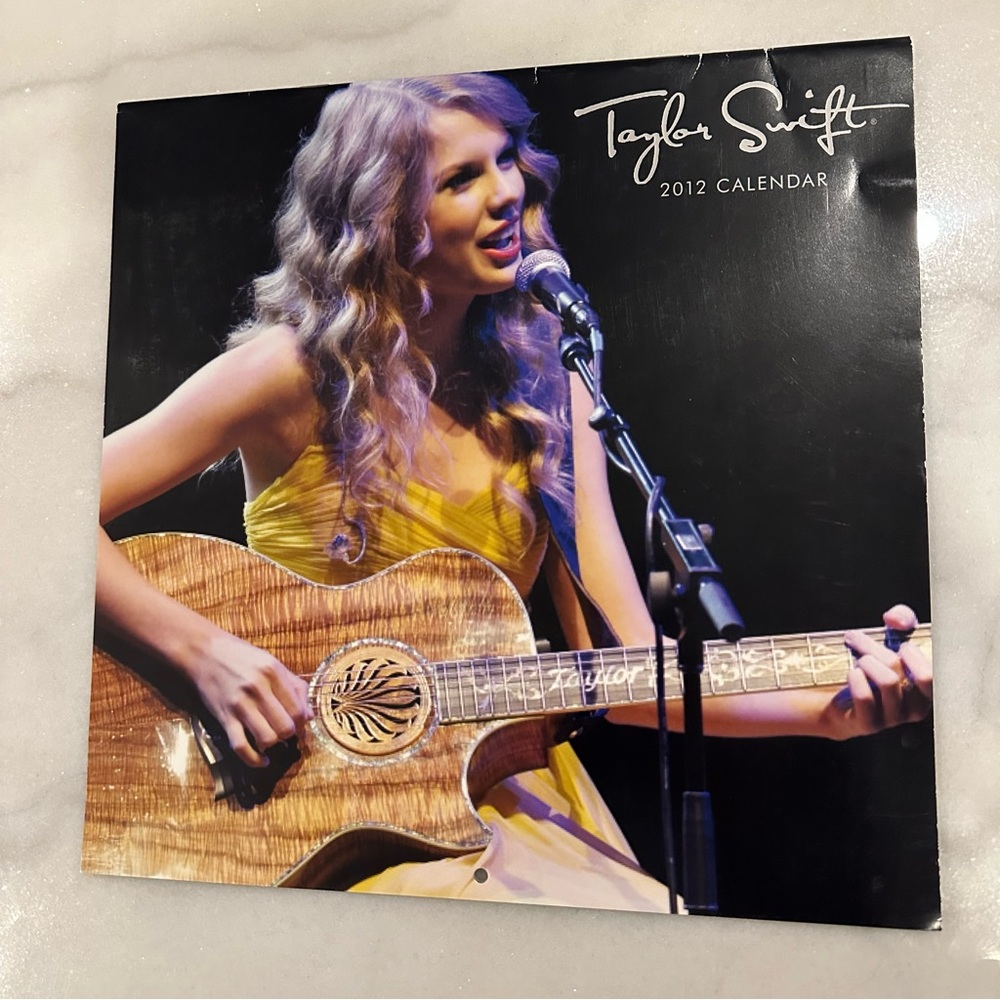 Taylor Swift Speak Now 2012 Calendar